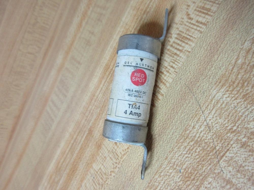 GEC Alsthom TIA4 Red Spot Fuse