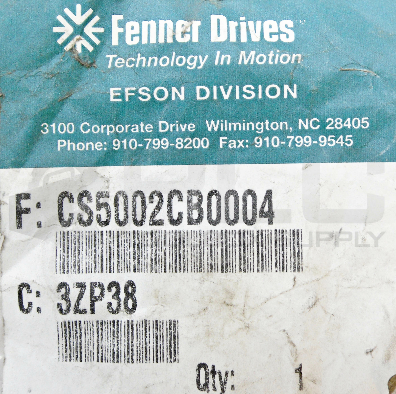 LOT OF 2 NEW FENNER DRIVES CS5002CB0004 IDLER SPROCKET 15 TOOTH 3ZP38