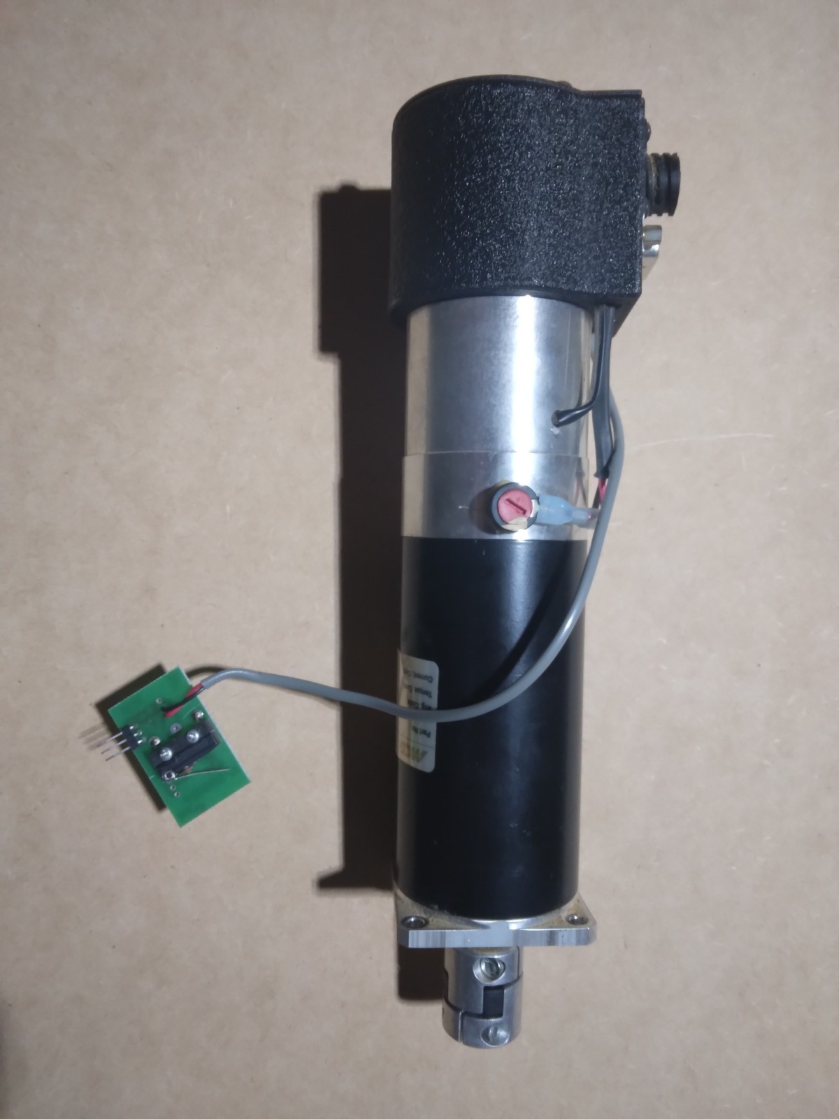 MCG Servo Motor and Encoder Part # 2234-MB4281 H50R11-0242 from Techno Isel Mill