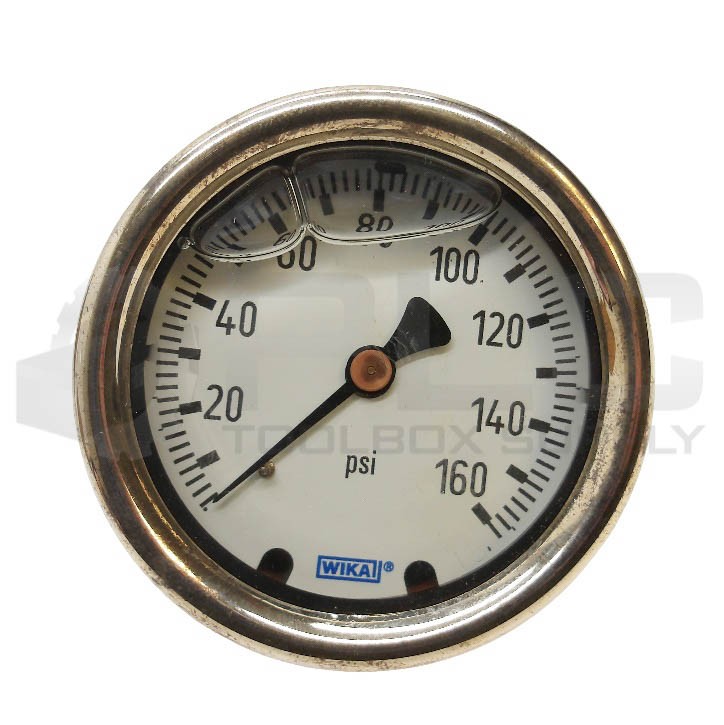 NEW DIXON GLBRC160 PRESSURE GAUGE 0-160PSI 1/4″ NPT