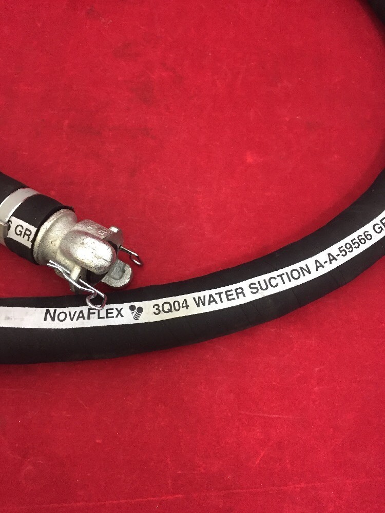 MCMASTER CARR Nonmetallic Hose Assembly Novaflex 3Q04 Water Suction 12491455-1