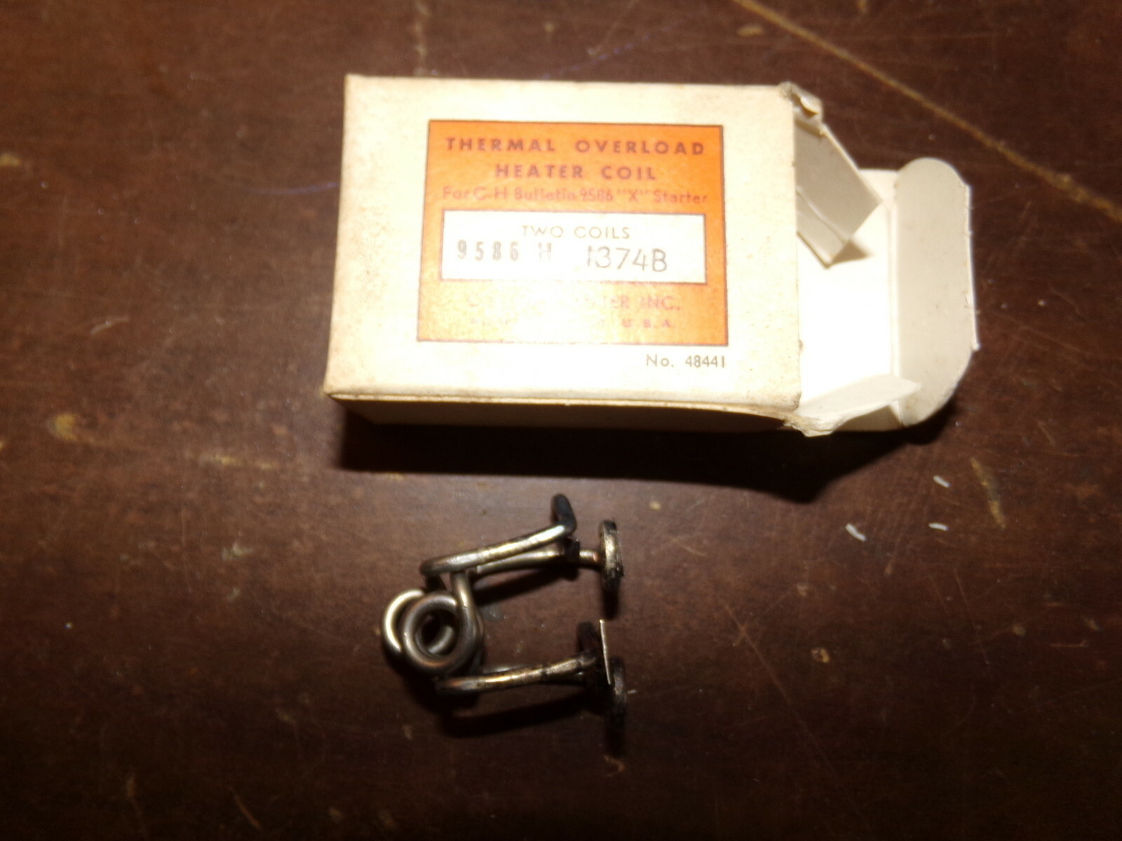 NEW Cutler Hammer 9586 H 1374B Heater Coils 2-pack *FREE SHIPPING*