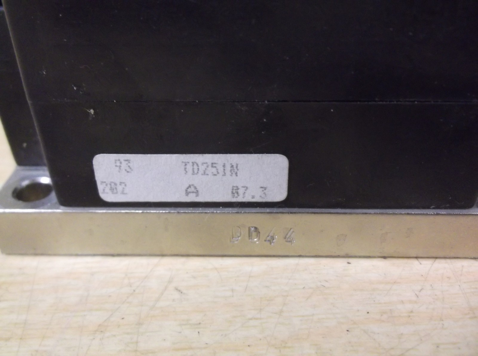 Eupec PowerBlock TD 250 N16 K0F 19E7 Power Supply Module, with 3 Screws