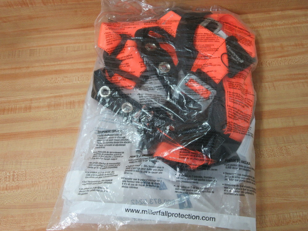 Miller T4500/UAK Full Body Harness T4500UAK