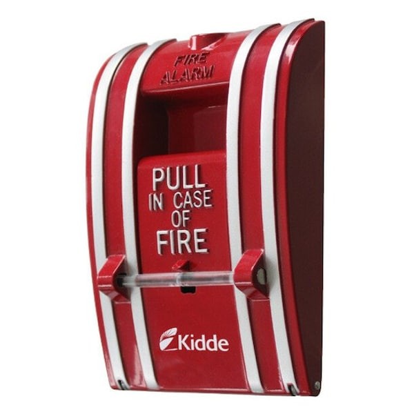 Kidde K-270A-Spo Fire Alarm Pull Station, Red, 2-1/2″ D