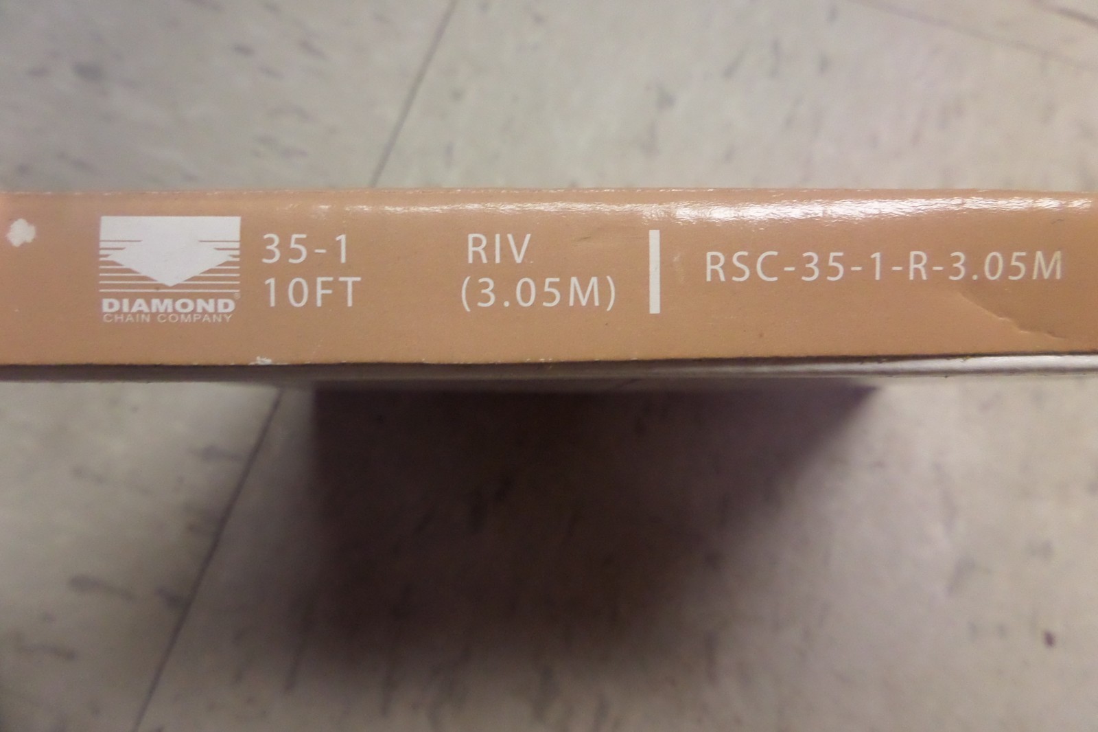Diamond Sapphire Roller Chain RSC-35-1-R-3.05M 35-1 RIV 10FT New