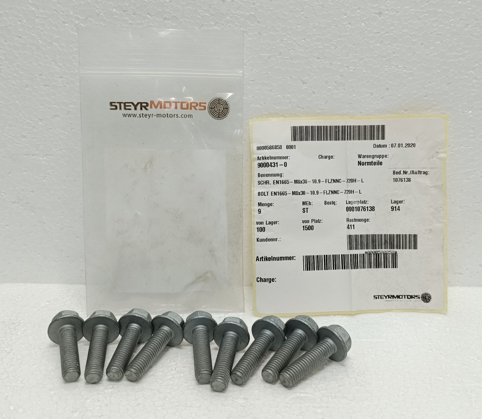 STEYR MOTORS Z002066-V Marine Transmission Coupling Kit 26T 20/40 New Surplus