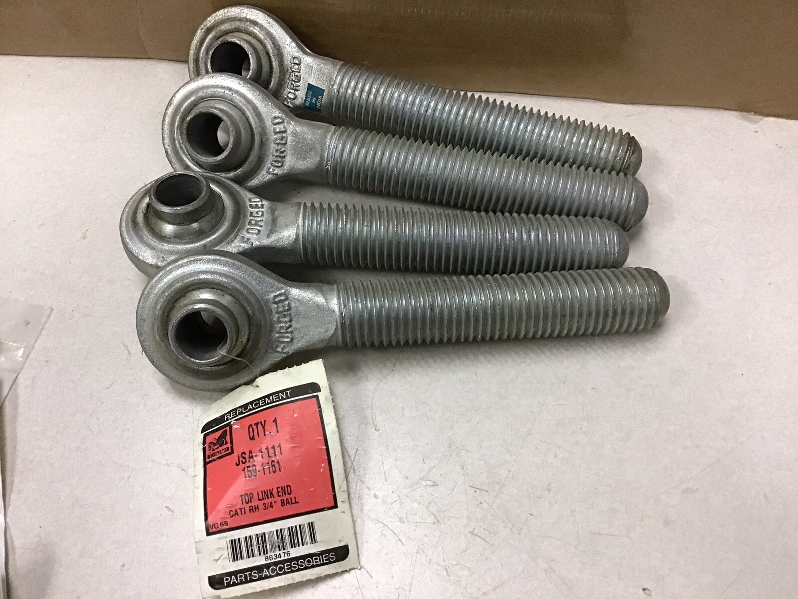 JSA-1111 159-1161 NEW TISCO TOP LINK END 3/4IN BALL LOT OF 4 FREE SHIPPING!
