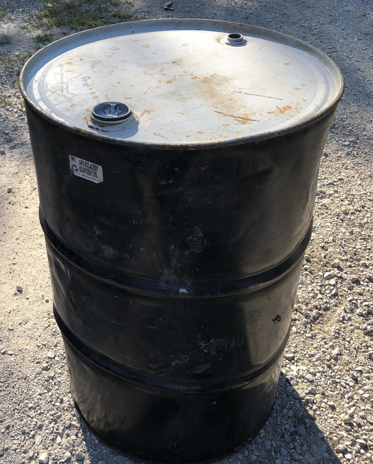 55 Gallon Steel Drum Barrel Closed Top Empty LOCAL PICKUP ONLY