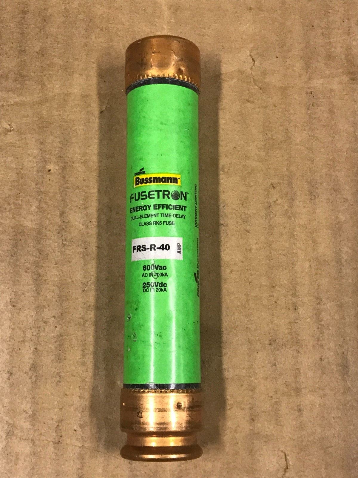 NOS Bussman Fusetron Energy Efficient Fuse – FRS-R-40