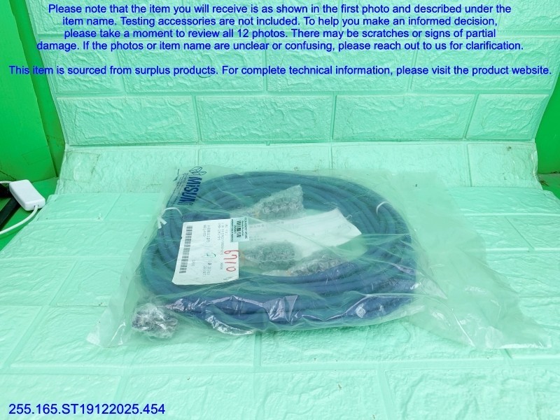 MISUMI SVEM-J2HC1-B-5 Encoder Cable as in photos, sn:9451, DHL