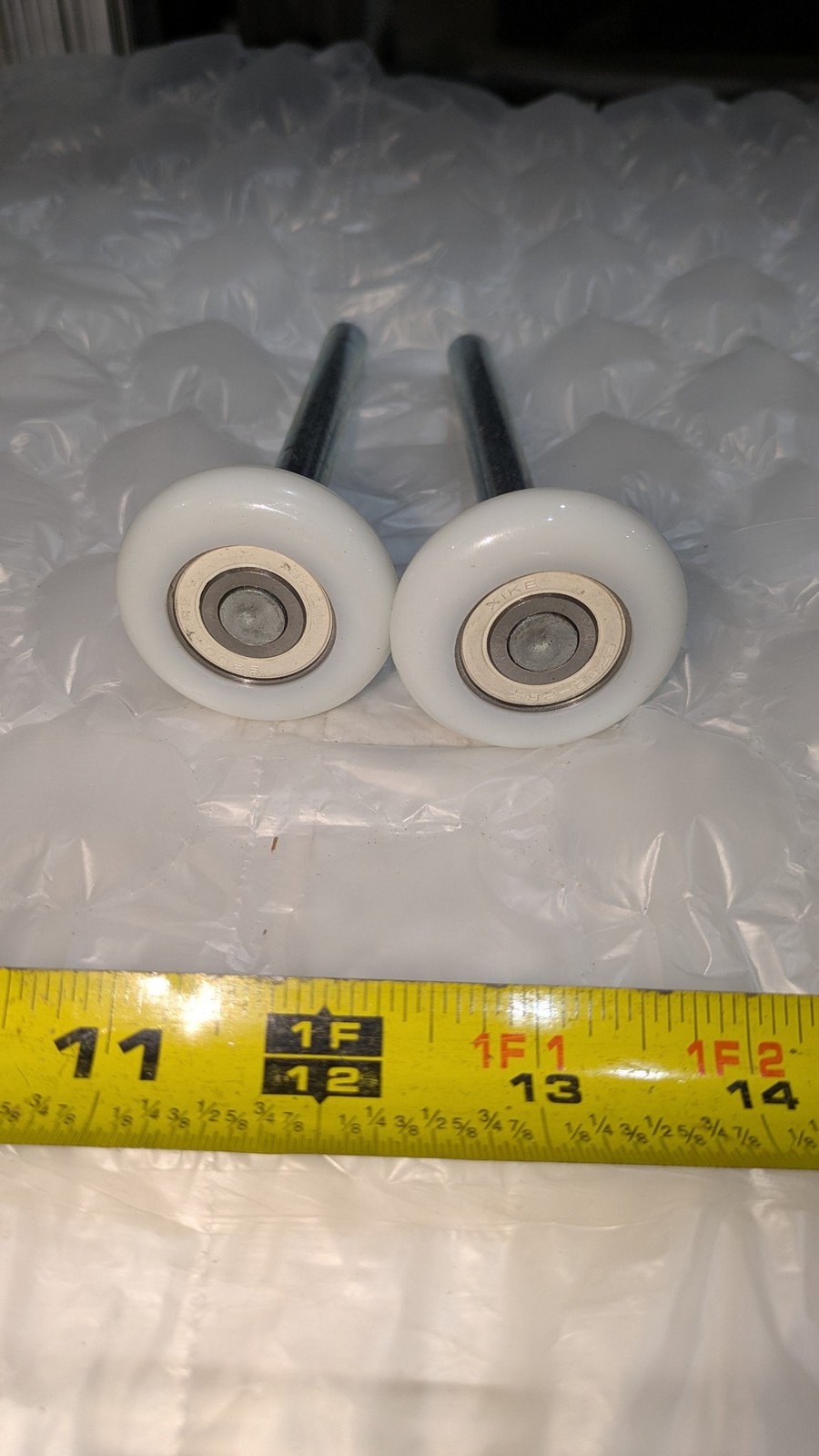 XIKE BEARINGS GARAGE DOOR ROLLER WHITE 4″ STEM X TOTAL LENGTH 4-3/4″ … 10/PK