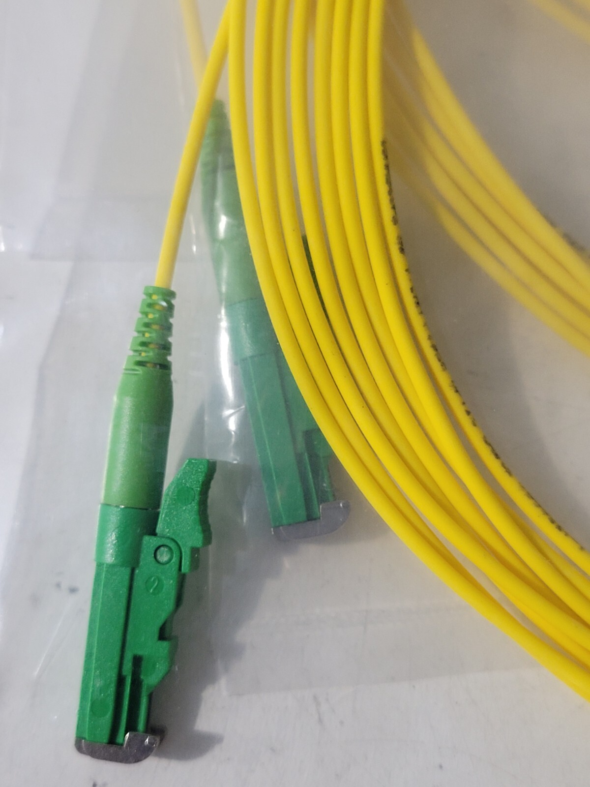 Commscope PC, LSZH, A1, 1.8MM, SP E2000 Fiber Optic Patch Cable 5M GRADE B QTY 5