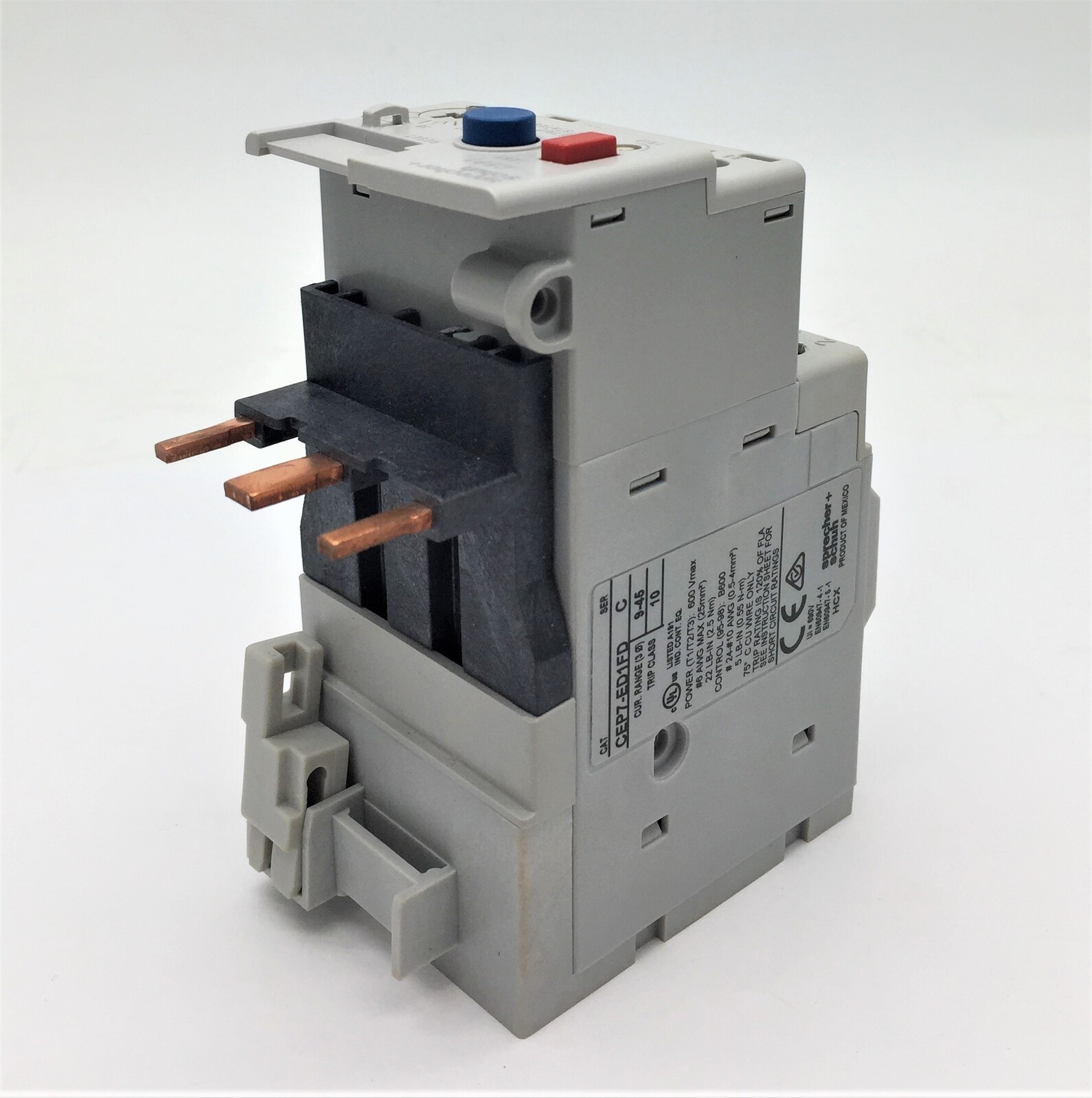 Sprecher+Schuh CEP7-ED1FD Overload Relay 9-45A 3 Phase Series C Suit CA7