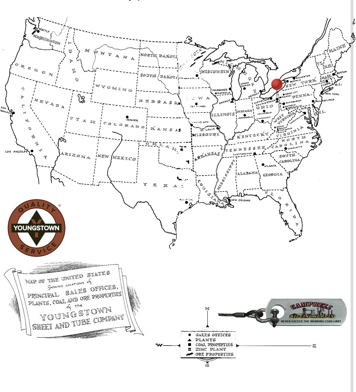 3/8” X 50’ Tow Truck Wrecker Cable EIPS Steel Core W/Swivel Winch Line 🇺🇸