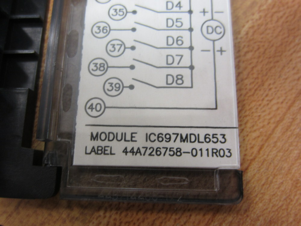 General Electric IC697MDL653 I3C7B3 Input Module Term Housing Only