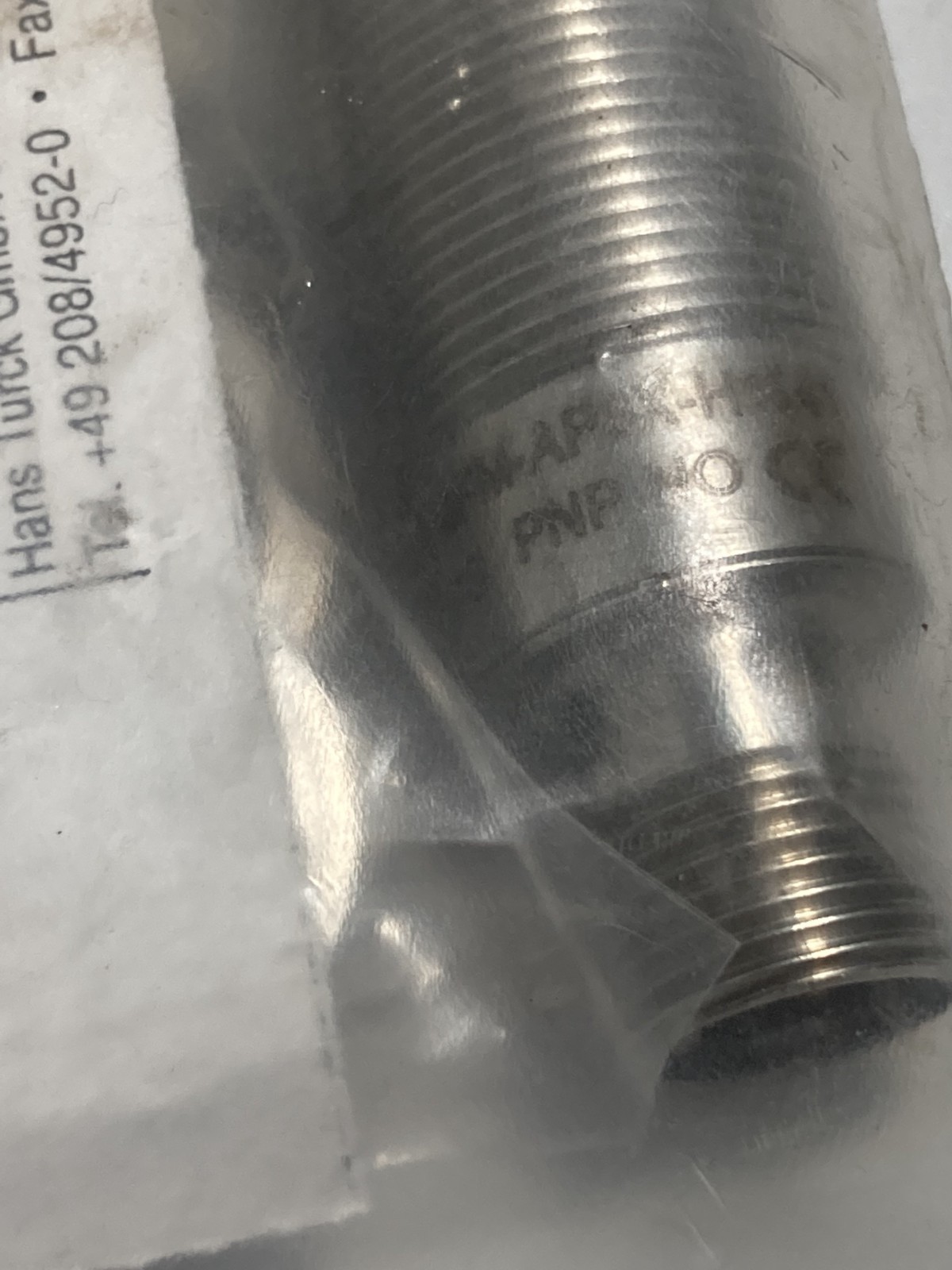 TURCK BI10-EG18FM-AP6X-H1141 INDUCTIVE SENSOR 10-30VDC 200MA SN 10MM PNP NO NIB