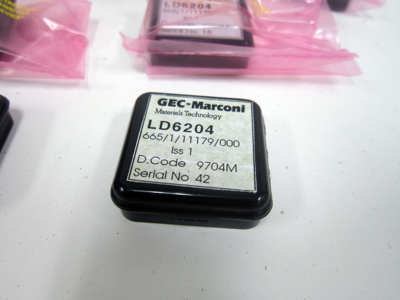 7X GEC-MARCONI LD6204 665/1/11179/000 DIODE