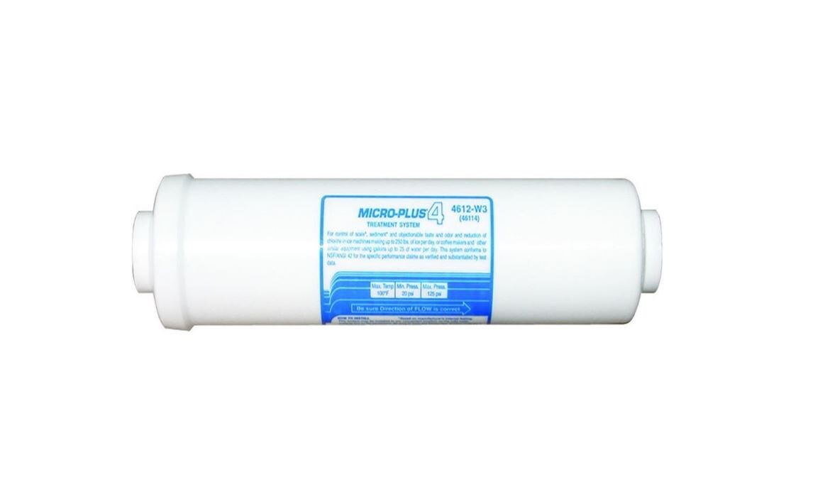 NEW Nu Calgon 4612-W3 Water Filter Inline Micro-Plus 46114 GENUINE OEM see pics