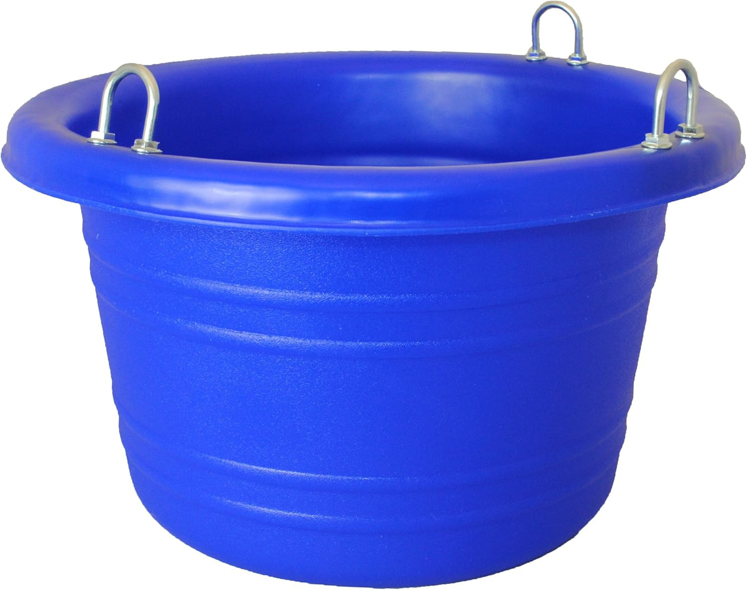 Horse Feed Tub, Small, 18 Quarts, Blue