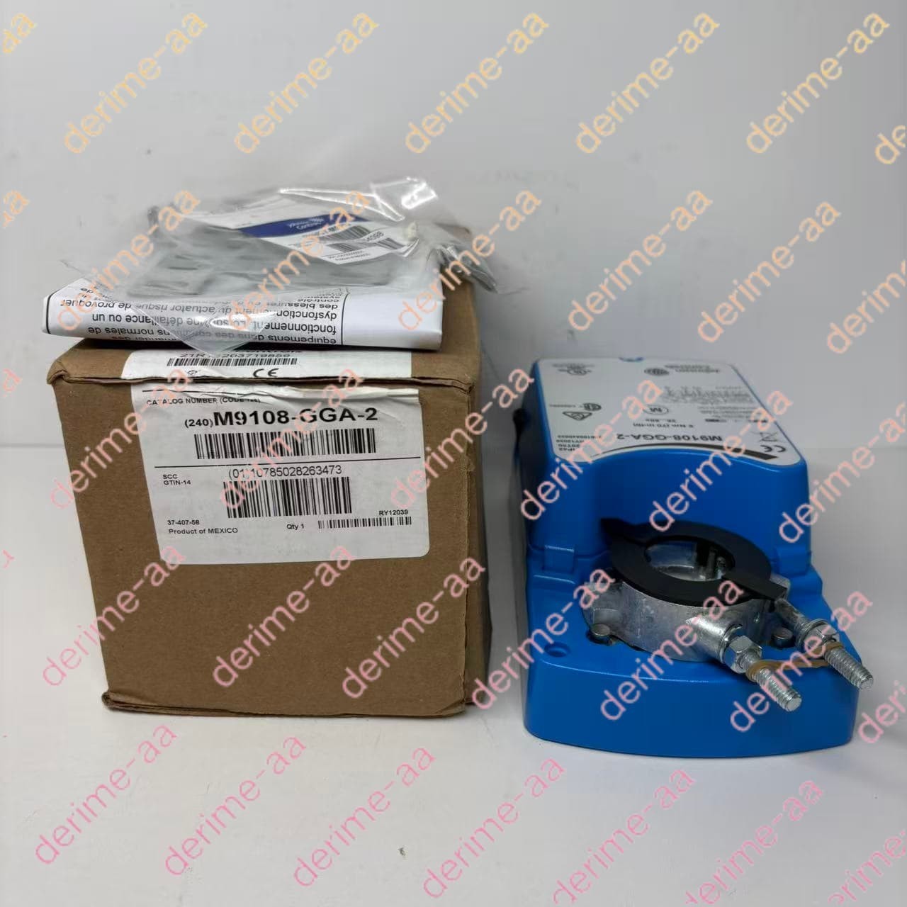 Johnson Controls M9108-GGA-2（70in-IB/8Nm 24VAC/DC 25-50Sec）Controller Module#1pc
