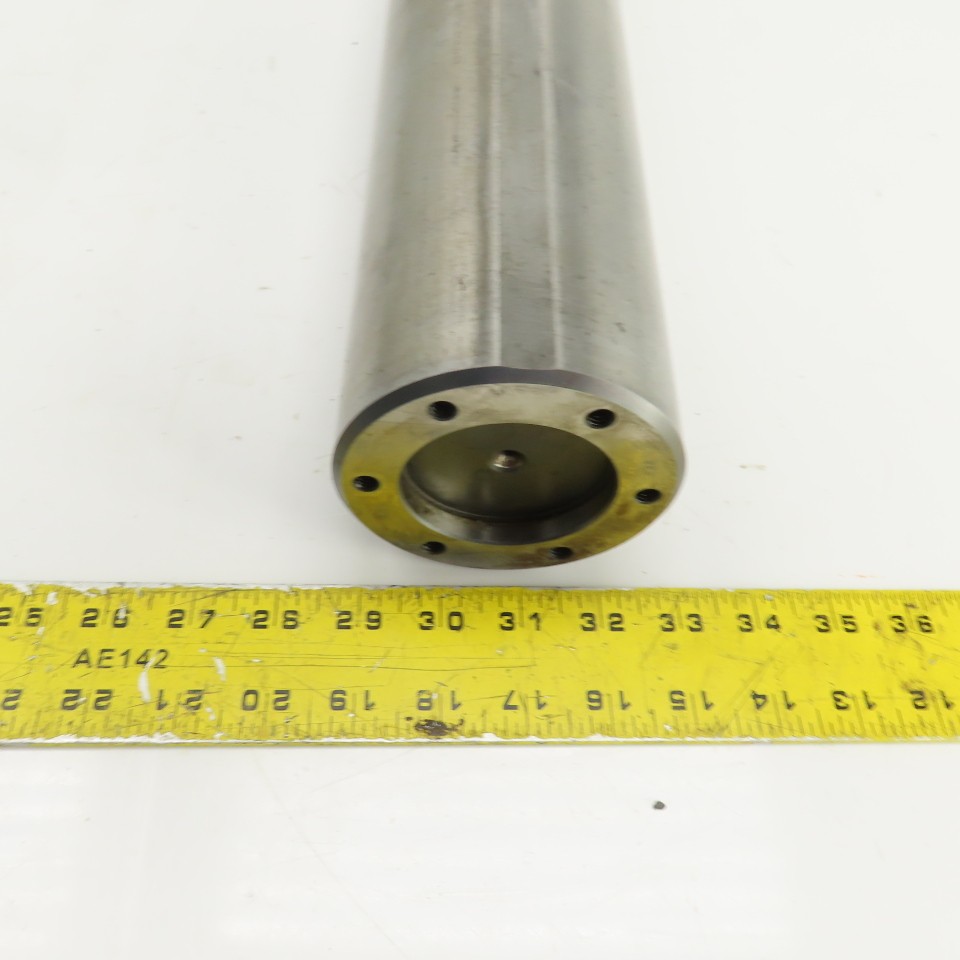 3.9200″ OD Steel Machine Cylinder W/Flat Spots 24-7/16″ OAL W/0.450″ Key Way