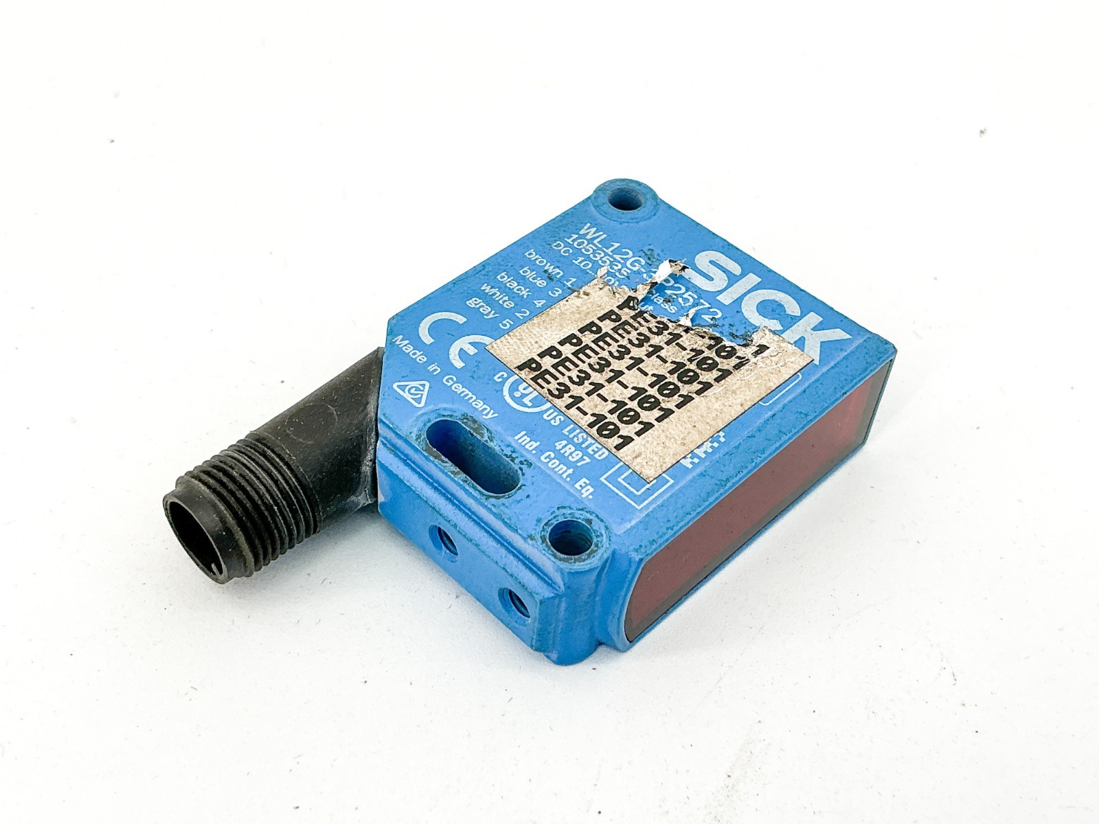 Sick WL12G-3P2572 Photoelectric Sensor 10-30VDC Class 2 1053535
