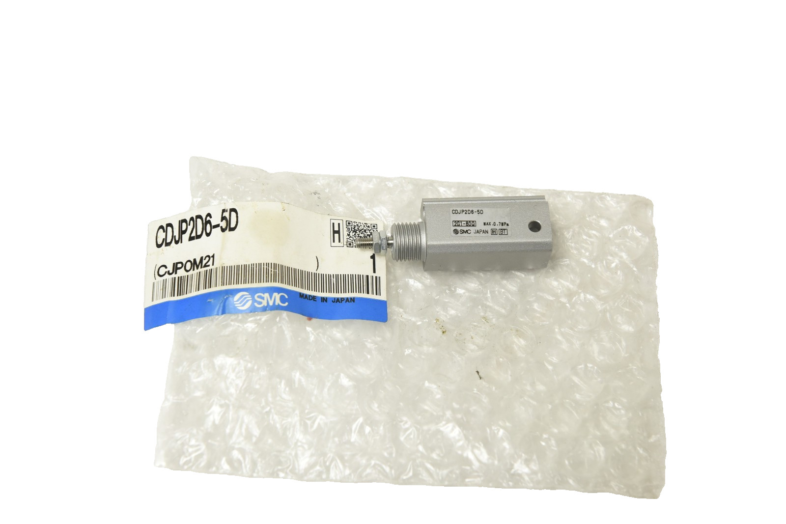 SMC CDJP2D6-5D Round Single Rod Pin Cylinder
