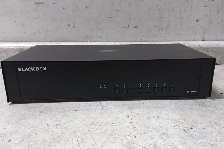 Black Box KVS4-2008VX 8-Port DH Secure DVI-I KVM w/Audio and CAC