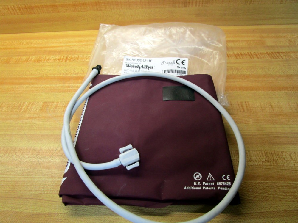 Welch Allyn REUSE-12-1TP Blood Pressure Cuff H190REUSE-12-1TP0