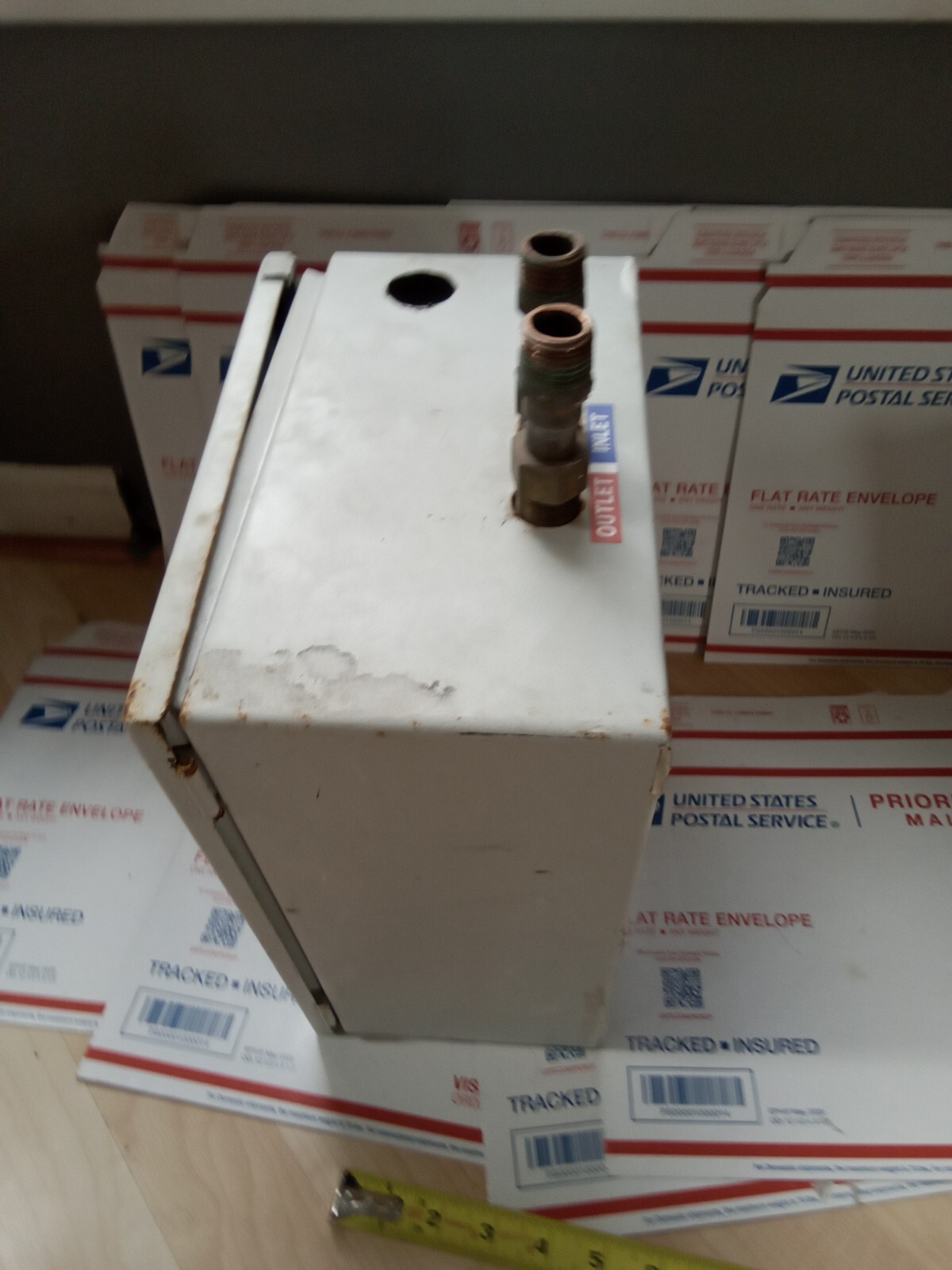 EEMAX EX100T ELECTRIC TANKLESS WATER HEATER USED , T1