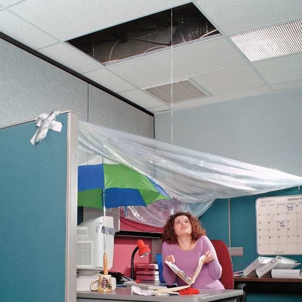 Pig Tls367 Pig Drop-Ceiling Leak Diversion System, 8 Lb.