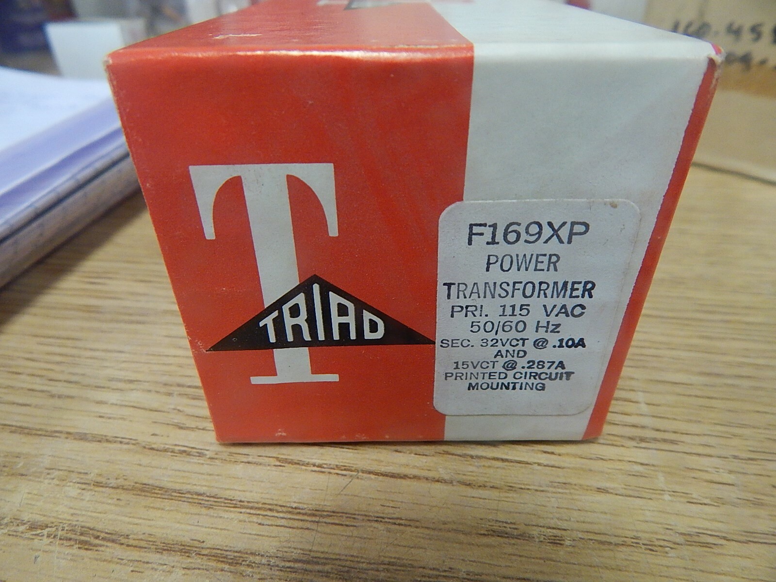 NEW Triad F169XP Power Transformer 115VAC 32VCT .10A 15VCT .287A FREE SHIPPING*
