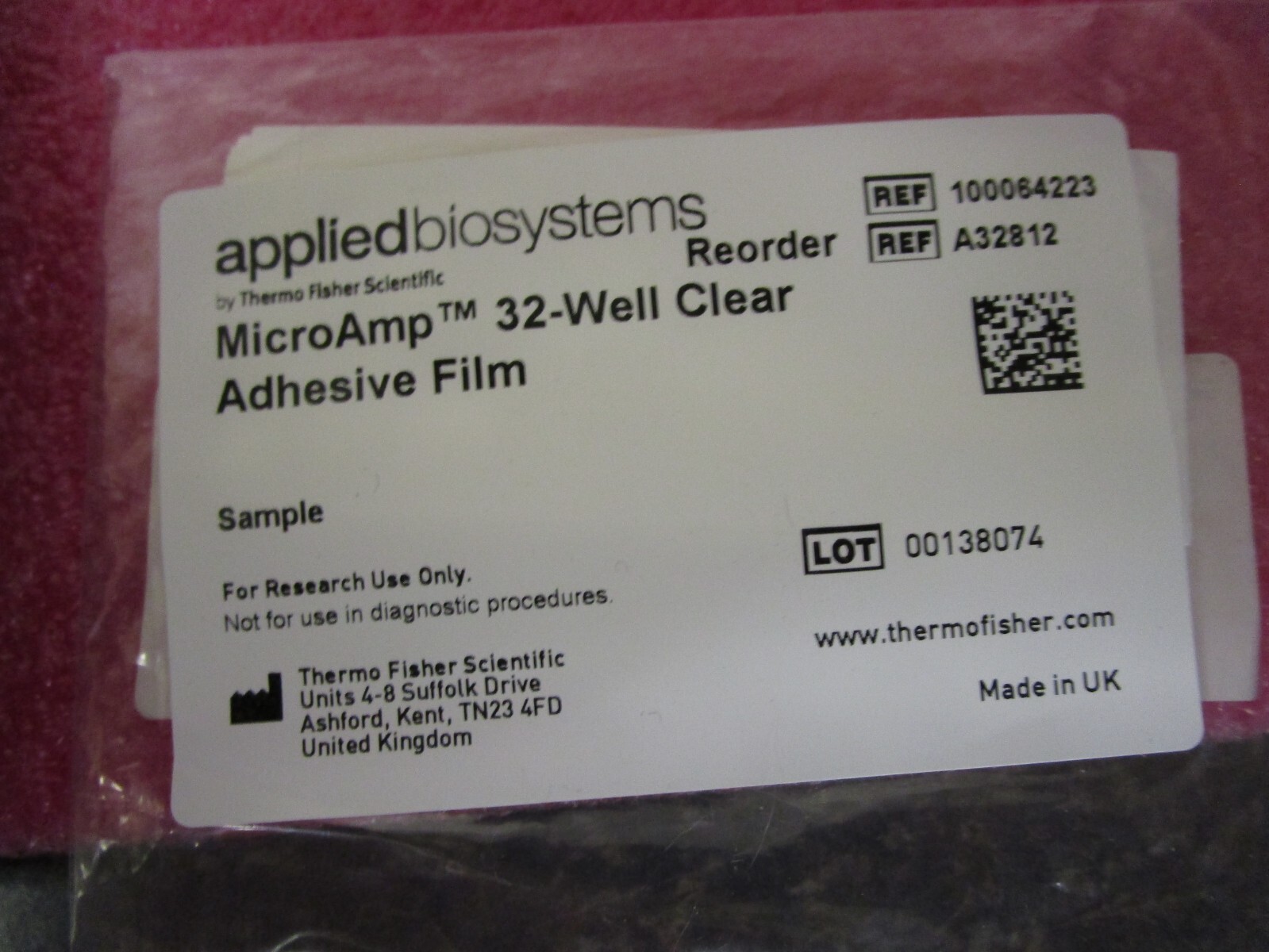Starter Kit REF 4488161 for Applied Biosystems 96 Well 0.2 mL Veriti System