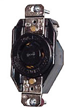 Wiring Device-Kellems L630R HWD Twist Lock Receptacle 250 VAC 30 A L6-30R/