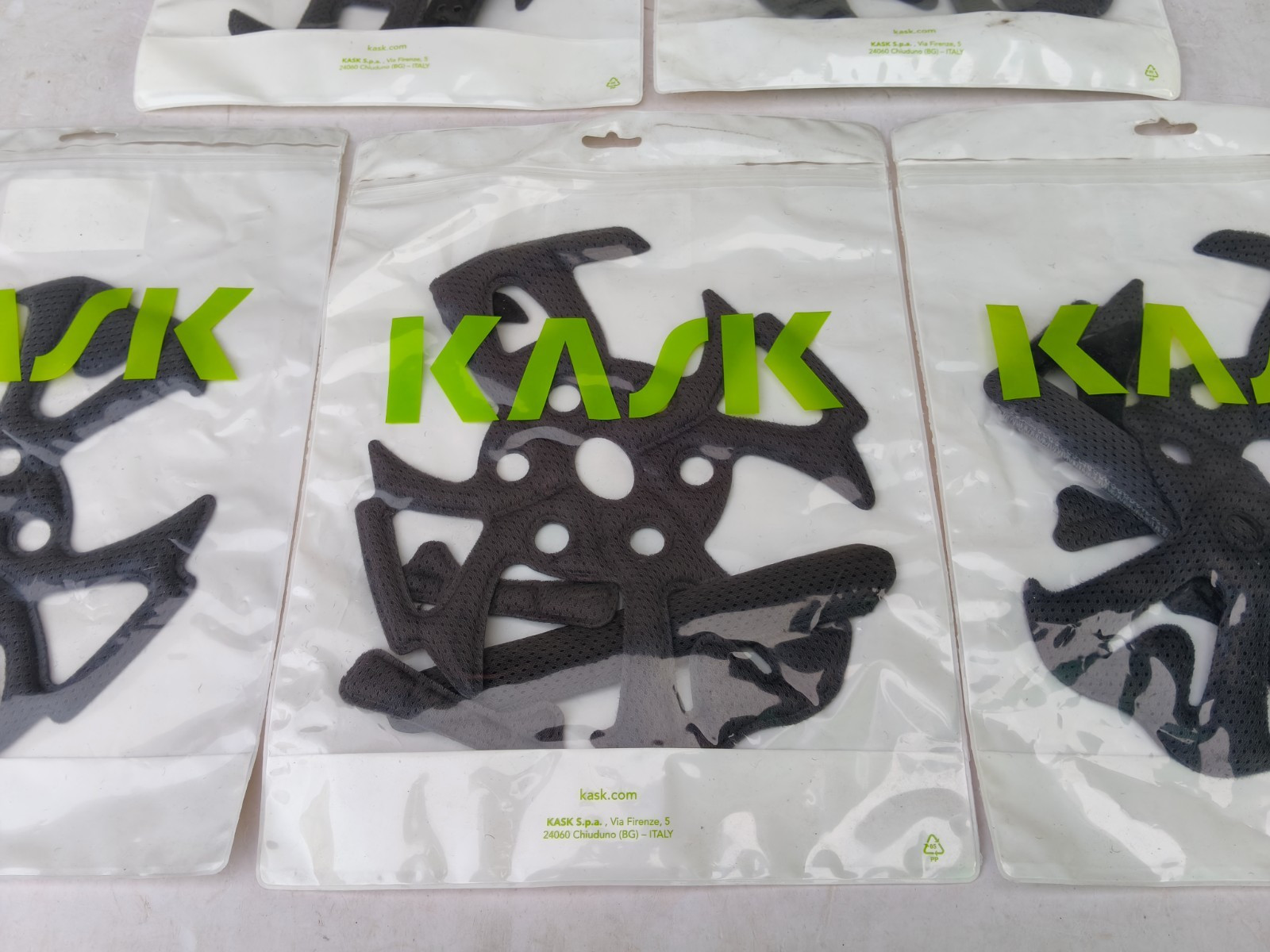 KASK WPA00006.000 ZENITH INTERNAL SPARE PAD LOT OF 5