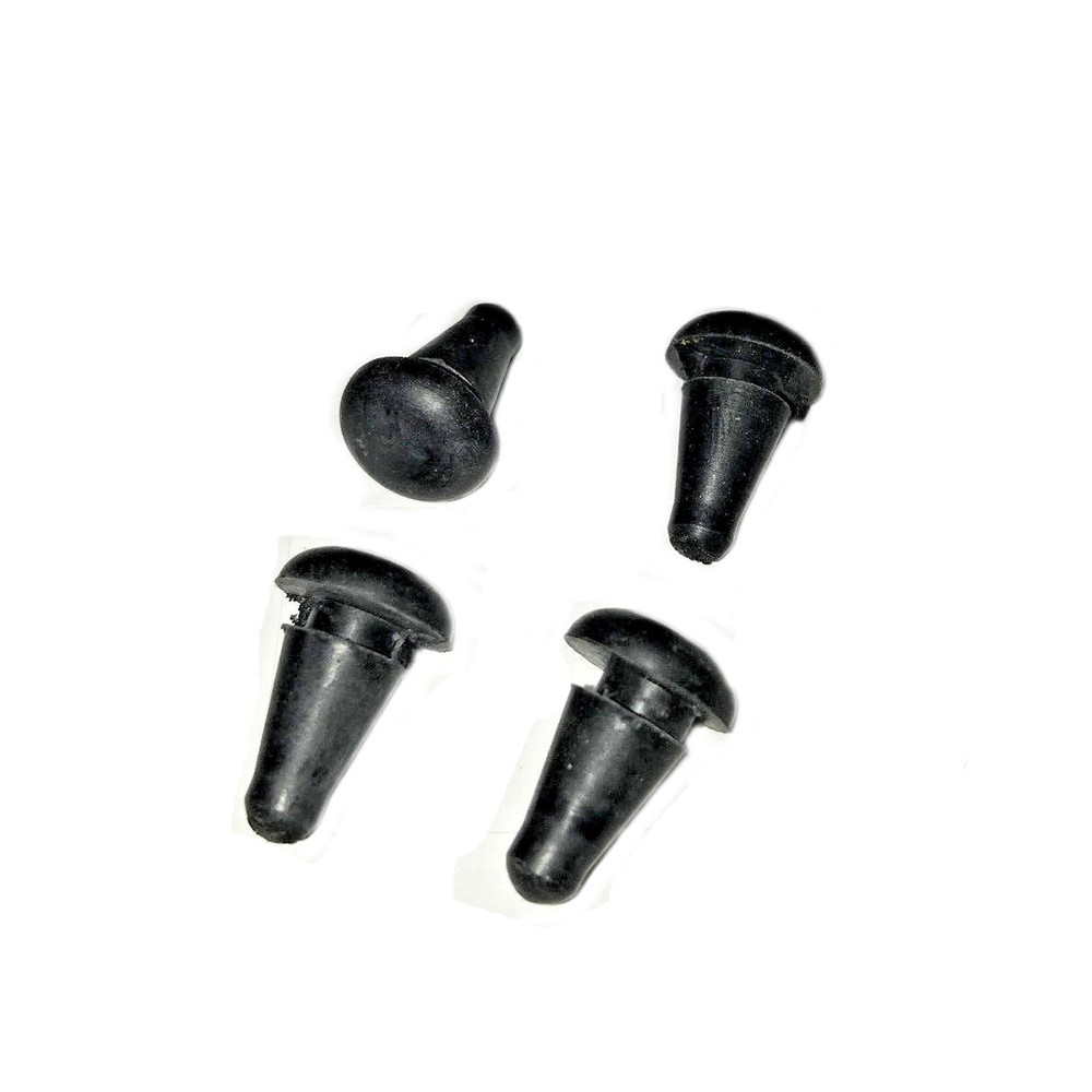 (4) Rubber Bumper Pads Hood Battery Gas Fill Door 8N 9N 2N Tractors Fits Ford