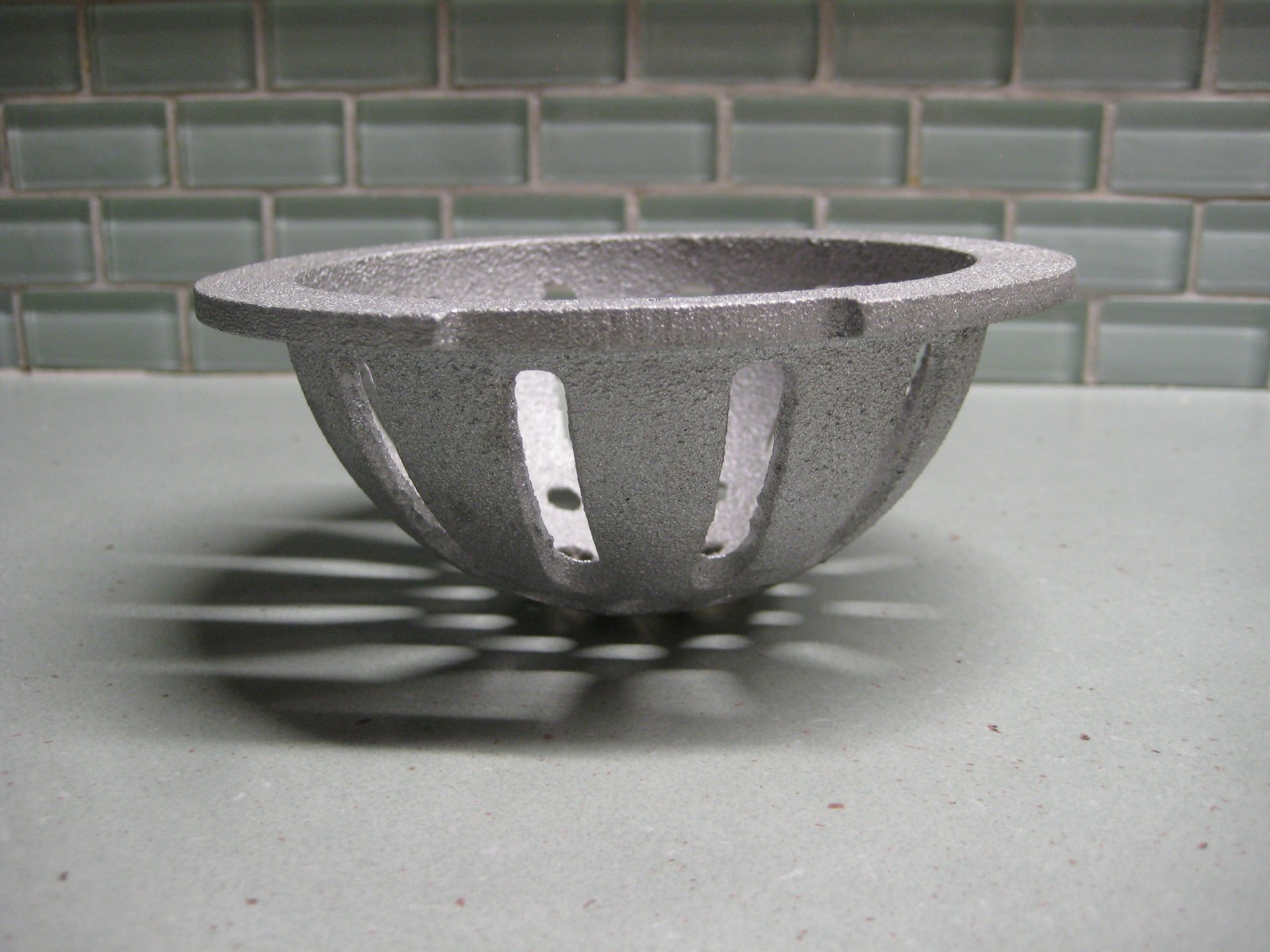 Sioux Chief 863-U Dome Strainer Aluminum 4-13/16 Inch Diameter x 2 Inch Height