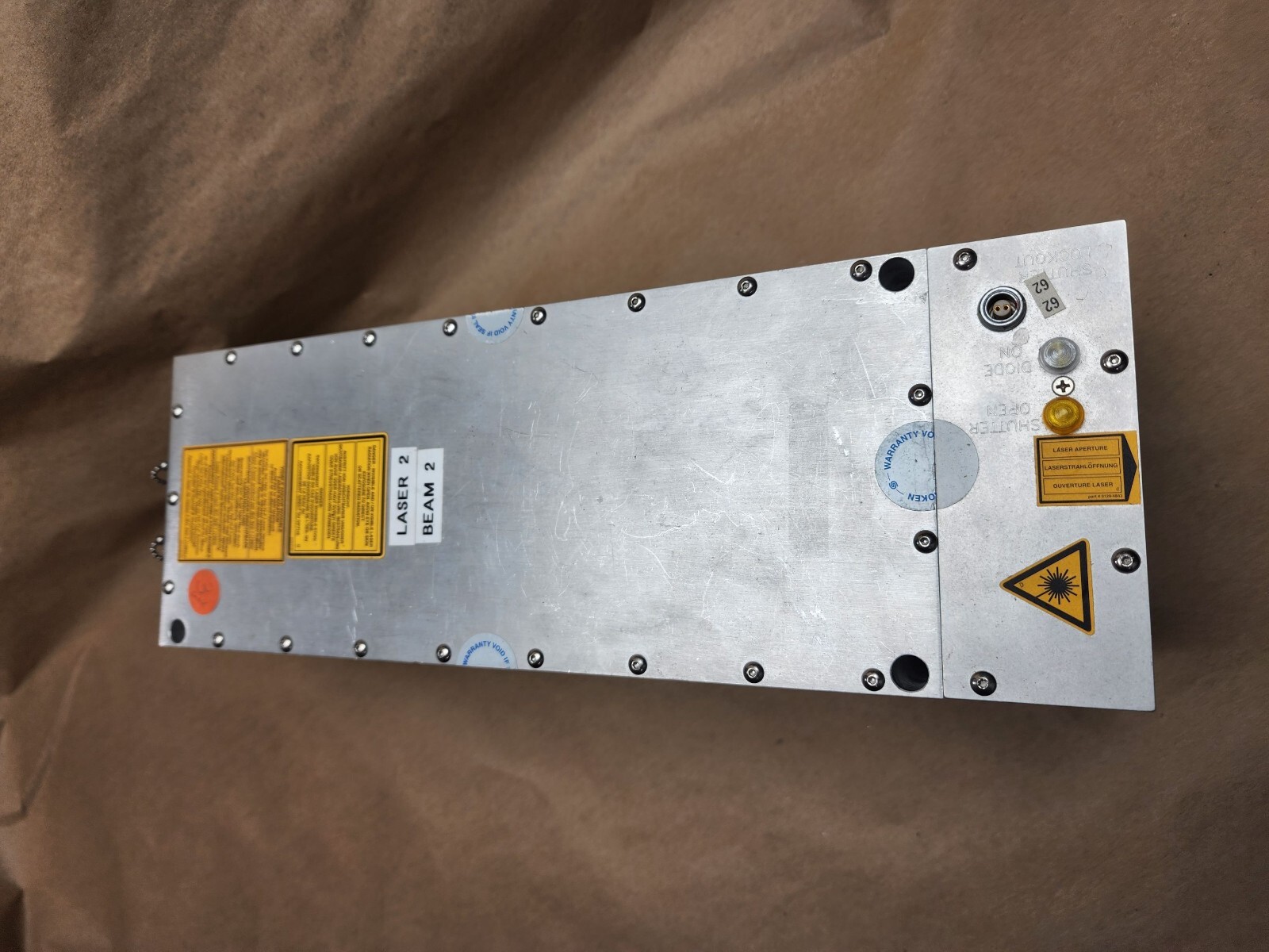 Spectra Physics H10-106QW Industrial Laser Head Unit