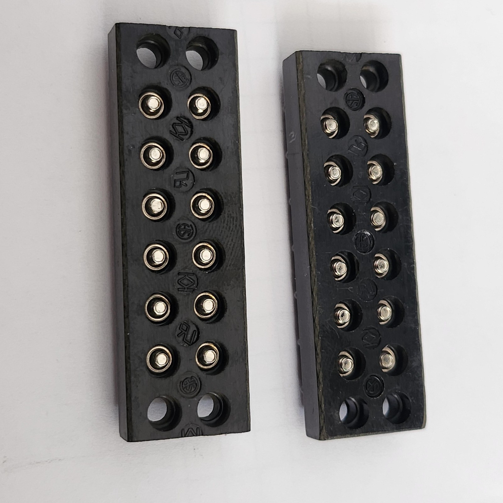 2 Pc Lot Marathon Special Products 410-GP-06-PSB Conn Barrier Strip 6 POS 2″ Lg
