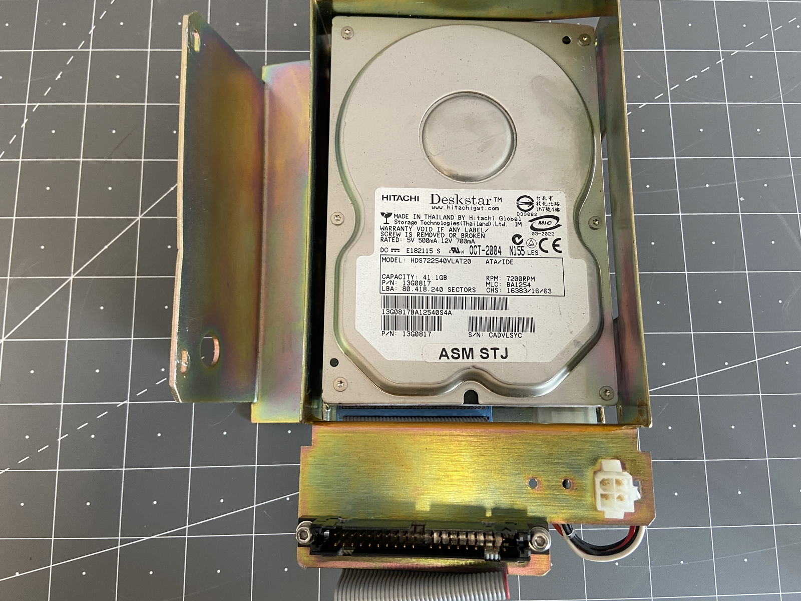 Hitachi 41.1GB 7200RPM Hard Drive PN: 13G0817