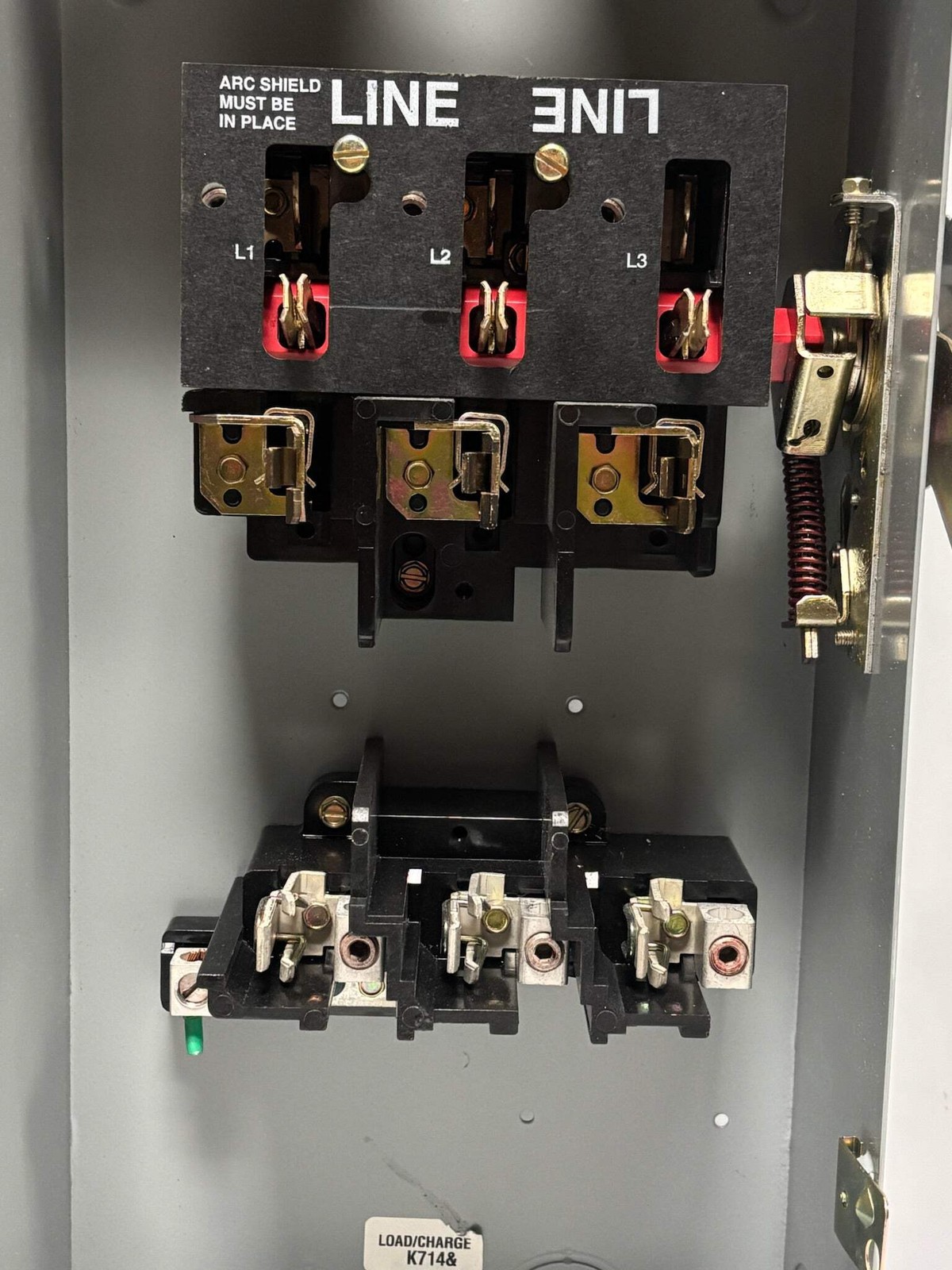 GE Spec‑Setter TG4323 100 A 3‑Pole Fusible Safety Switch (240 V, NEMA 1)