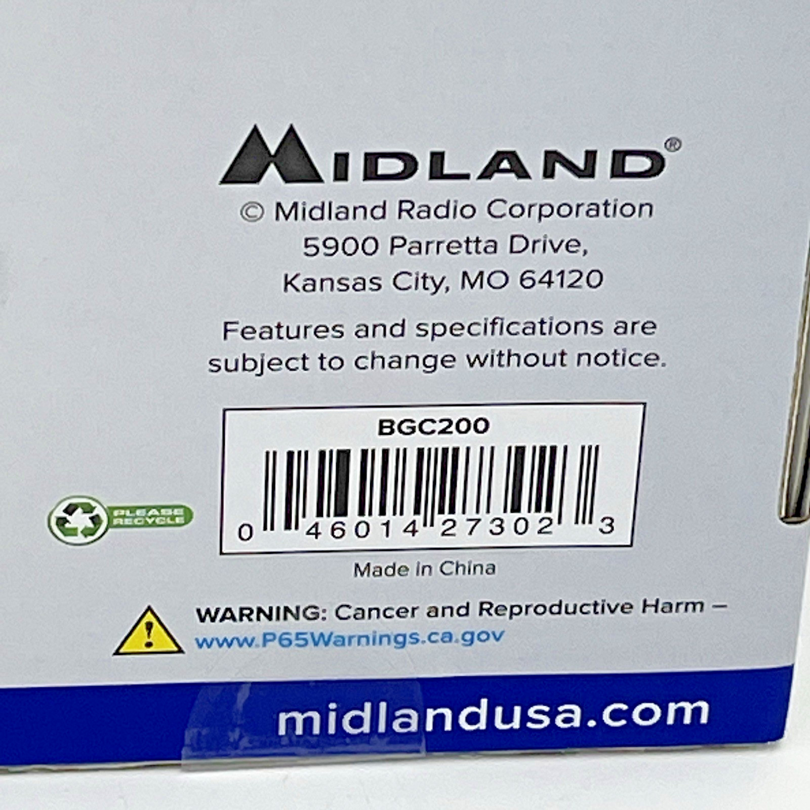 MIDLAND BGC200 Multi Charger Works with BizTalk BR200 Business Radios New!