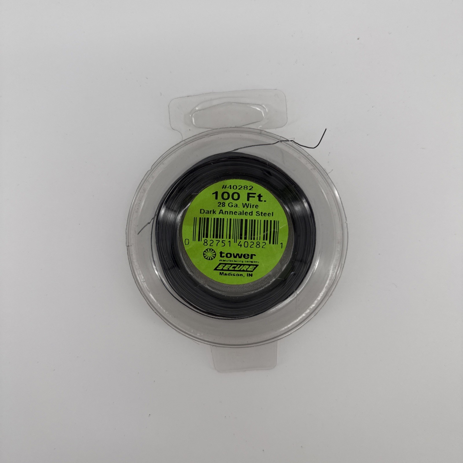 Secure 28ga wire, Dark Annealed Steel not full