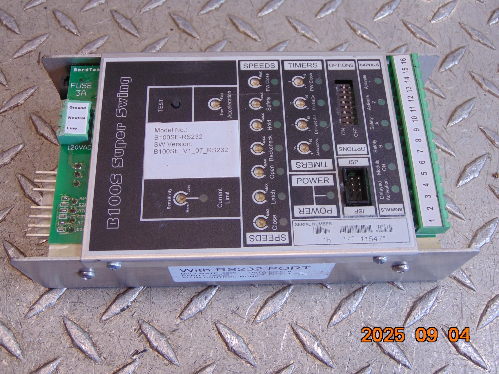 B100SE-RS232 B100S SUPER SWING ENCODER OPERATOR MODULE