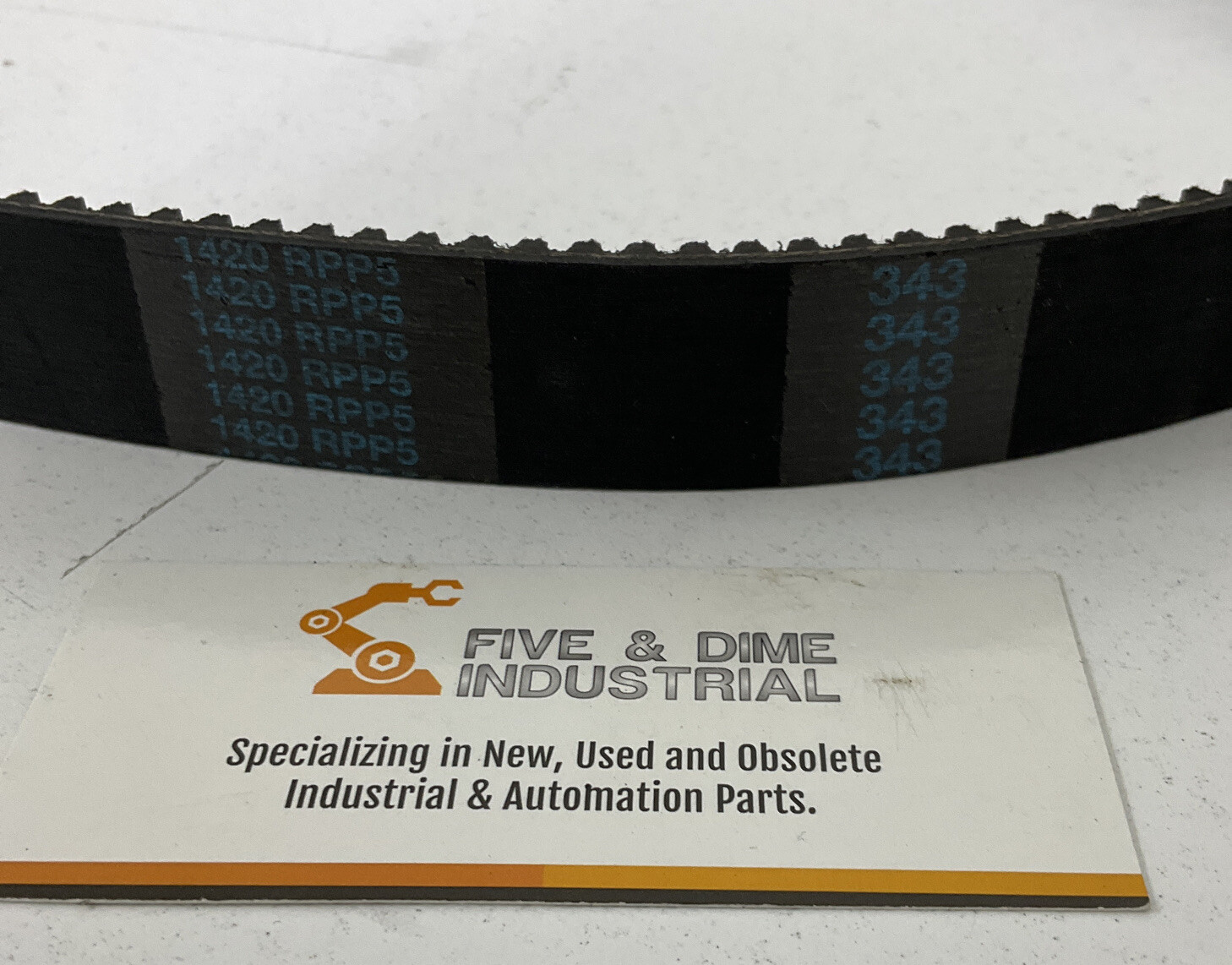 Megadyne Isoran 1420-RPP5-343 Timing Belt 1420mm L x 25mm W x 5mm Pitch (BE118)