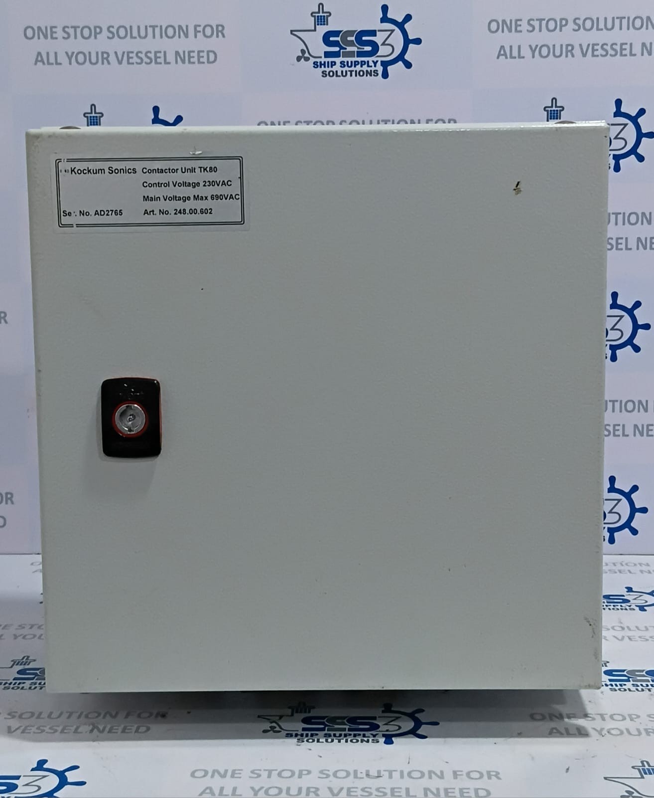 Kockum Sonics TK80 Contactor Unit Control Voltage 230VAC Main Voltage MAX 690V