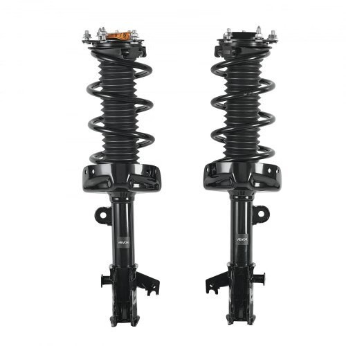 Front Shock Absorber Strut Assembly, 2Pcs Shock and Strut Assembly with Coil Sp