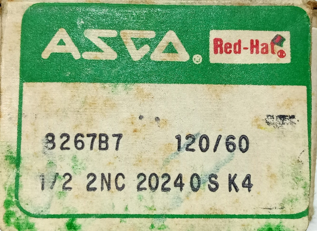ASCO 8267B7 SOLENOID VALVE