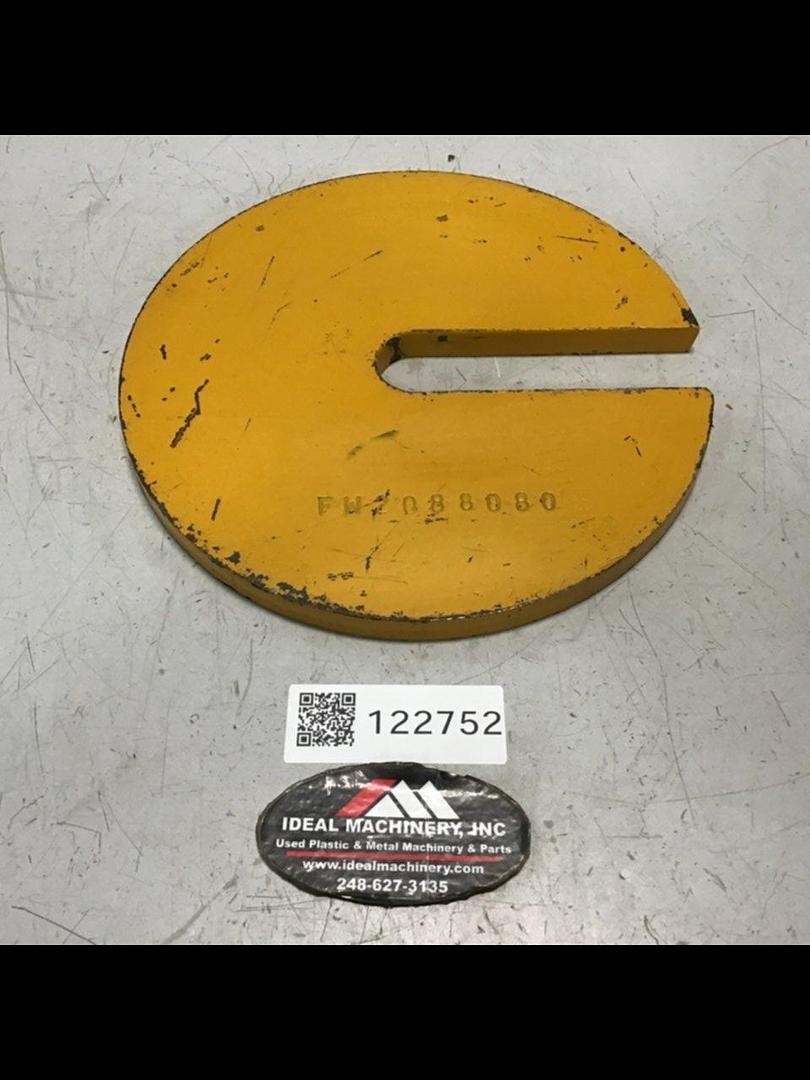 METAL FABRICATOR Leveling Mount Pad 8.5 Inch FW2088080 Used #122752